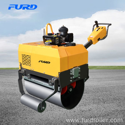 Electric Start Diesel Engine Single Drum Road Compactor Roller